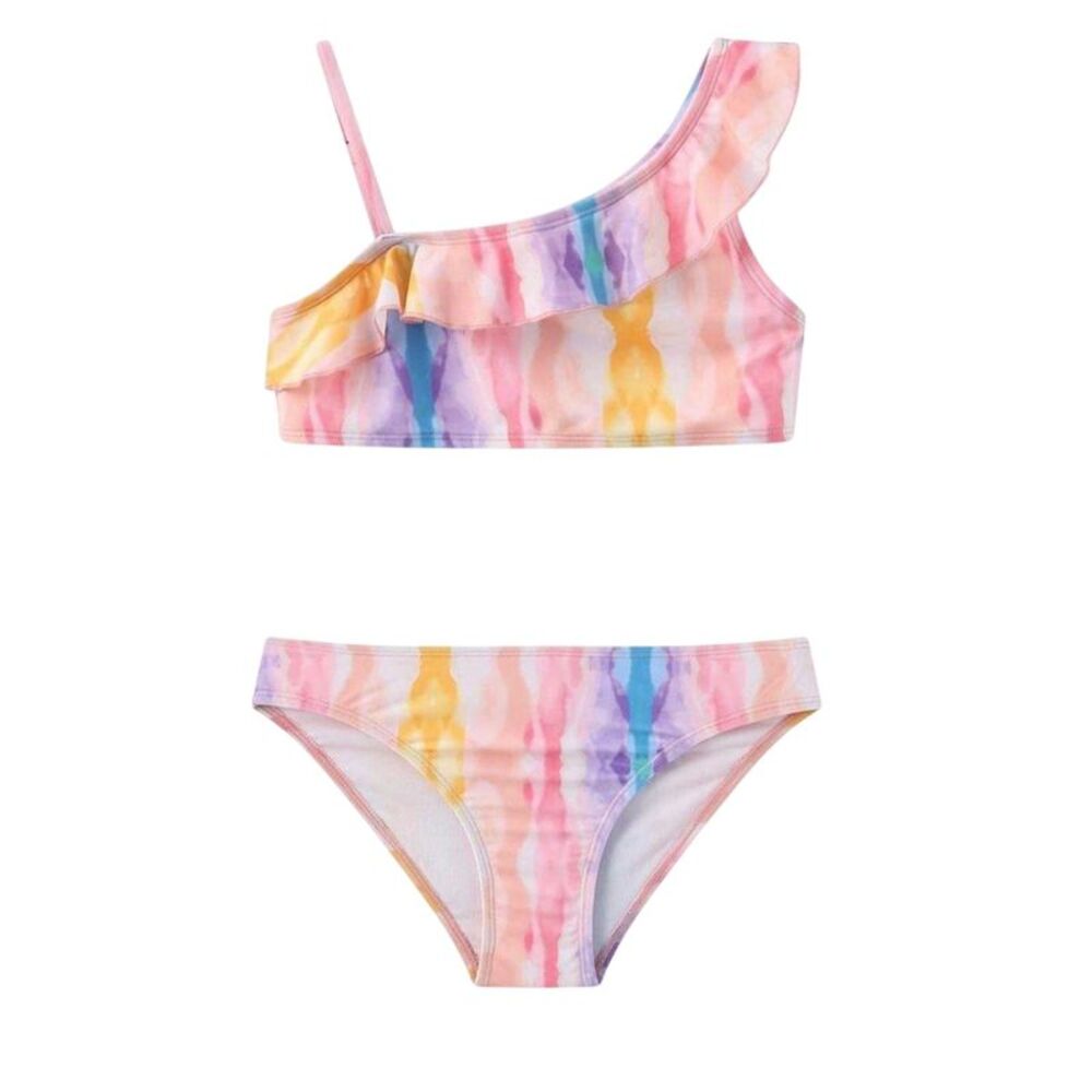 Star Girls Two-Piece Swimsuit / Rainbow
